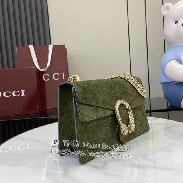 Gucci專櫃古馳經典Dionysus系列小號肩背包鏈條肩背包 jh2348型號：818145